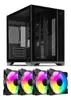 Gabinete Gamer Cv100 Vidro + 4 Fans ARGB - 1