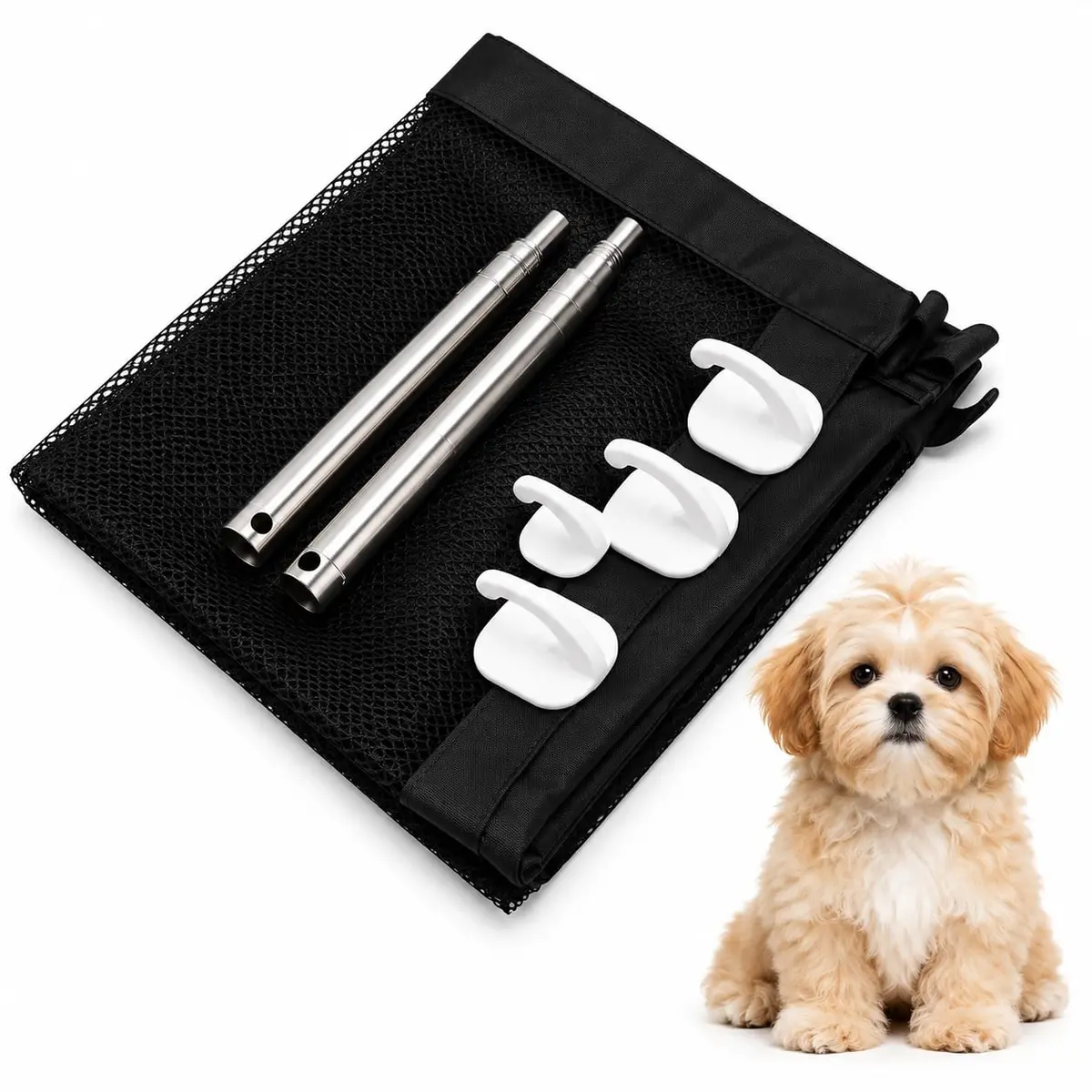 Tela de Proteção Resistente 122cm X 78cm Para Animais Cachorro Pet Cães Segurança