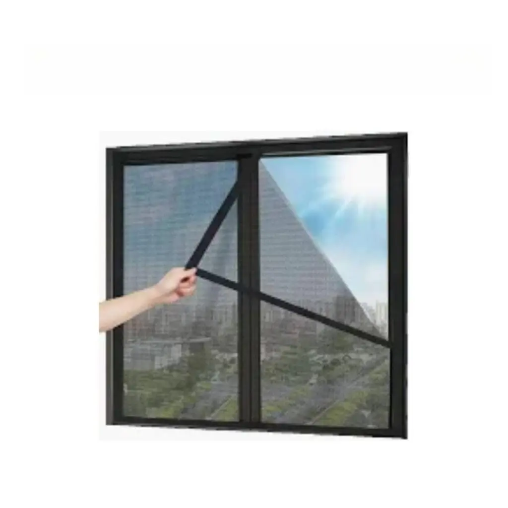 Tela Mosquiteiro Magnética, Tela Mosquiteira em Fibra de Vidro para Janelas Super Resistente(150 cm x 100 cm) - 1