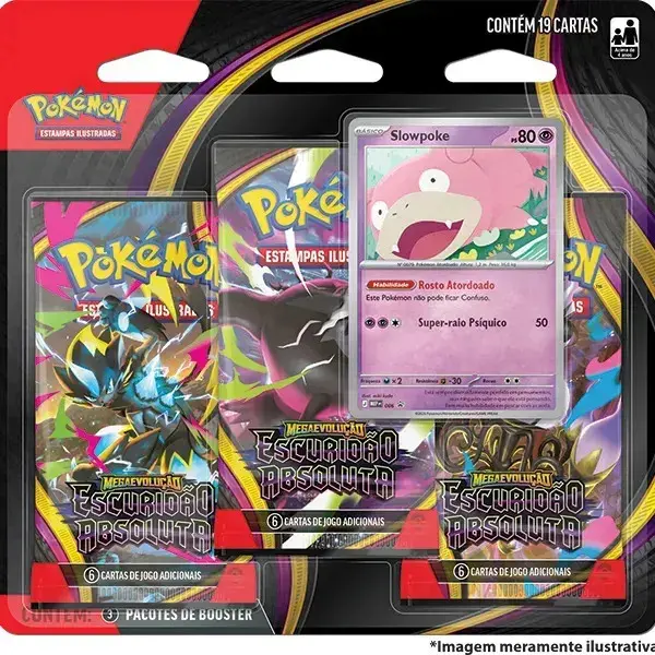 Blister Triplo Pokémon ME05 Escuridão Absoluta - 1