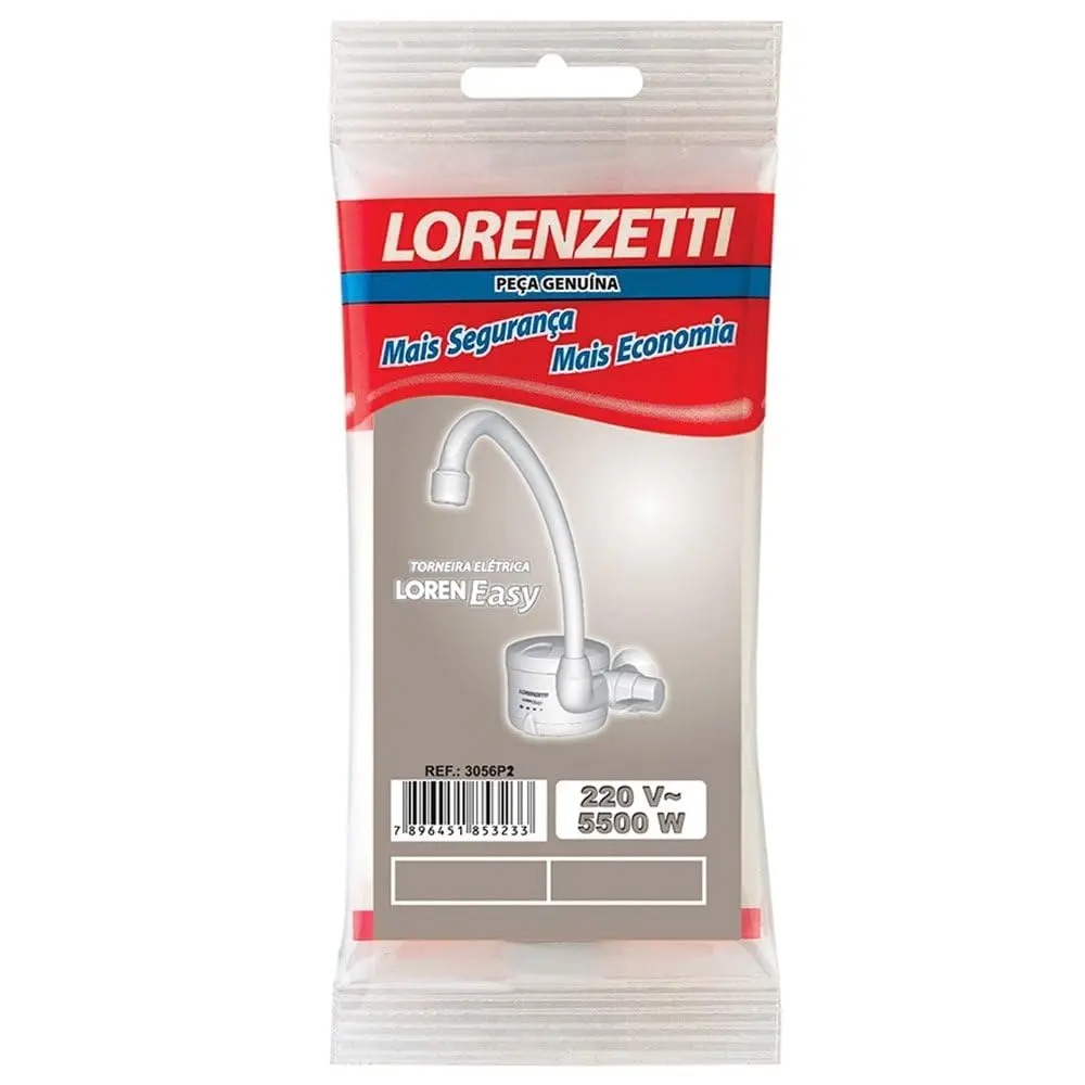 Resistência 220V 5500W Loren e 3056-P2, Lorenzetti, 7589085, Metal, Pequeno