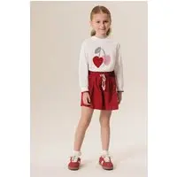 Infantil - Conjunto Bugbee Blusa Box em Malha e Shorts De Sarja Clochard - 1