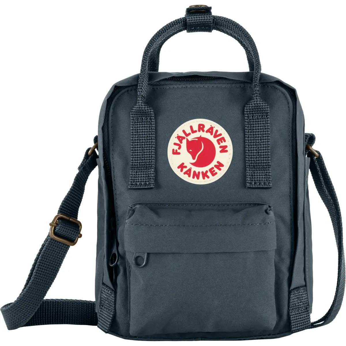 Mochila Kånken Sling, Fjällräven, Unissex, Navy | Tecido de vinil durável, armazenamento transversal compacto - viagem, estilo kanken, azul-marinho - 1