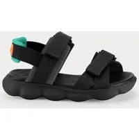 Infantil - Sandália Bibi Sandals Sport Preta e Verde 1291013 28 - 1