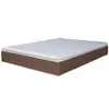 Colchão de Casal Umaflex Berlim com Pillow Top e Molas Ensacadas 30x138x188cm - Castor e Branco - 1
