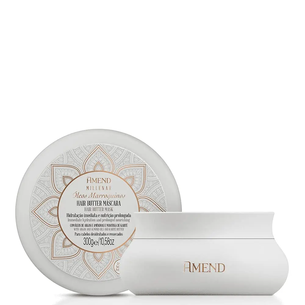Amend Hair Butter Mascara Millenar Oleos Marroquinos 300 G - 1