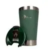 Copo Térmico Fox Stainless Quente e Frio com Tampa 473ml Verde - 1