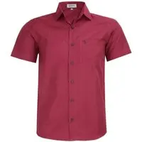 Camisa Social Manga Curta Comfort Com Bolso Passa Fácil 1848 - 1