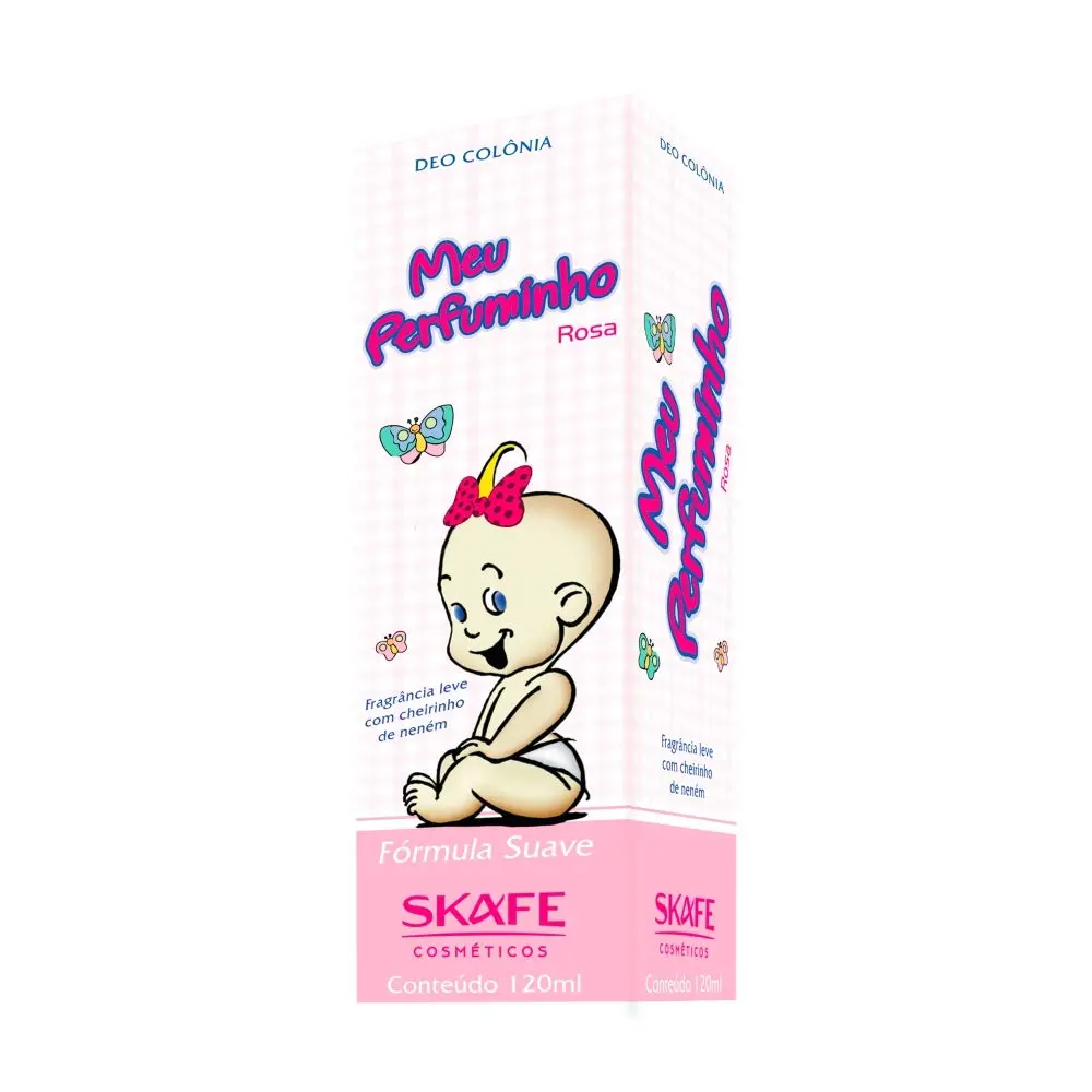 Skafe Colônia Meu Perfuminho Rosa