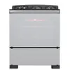 Fogão 5 Bocas Preto Frente Vidro Espelhado E Timer Digital Dako Diplomata Glass Grill Style Bivolt - 1