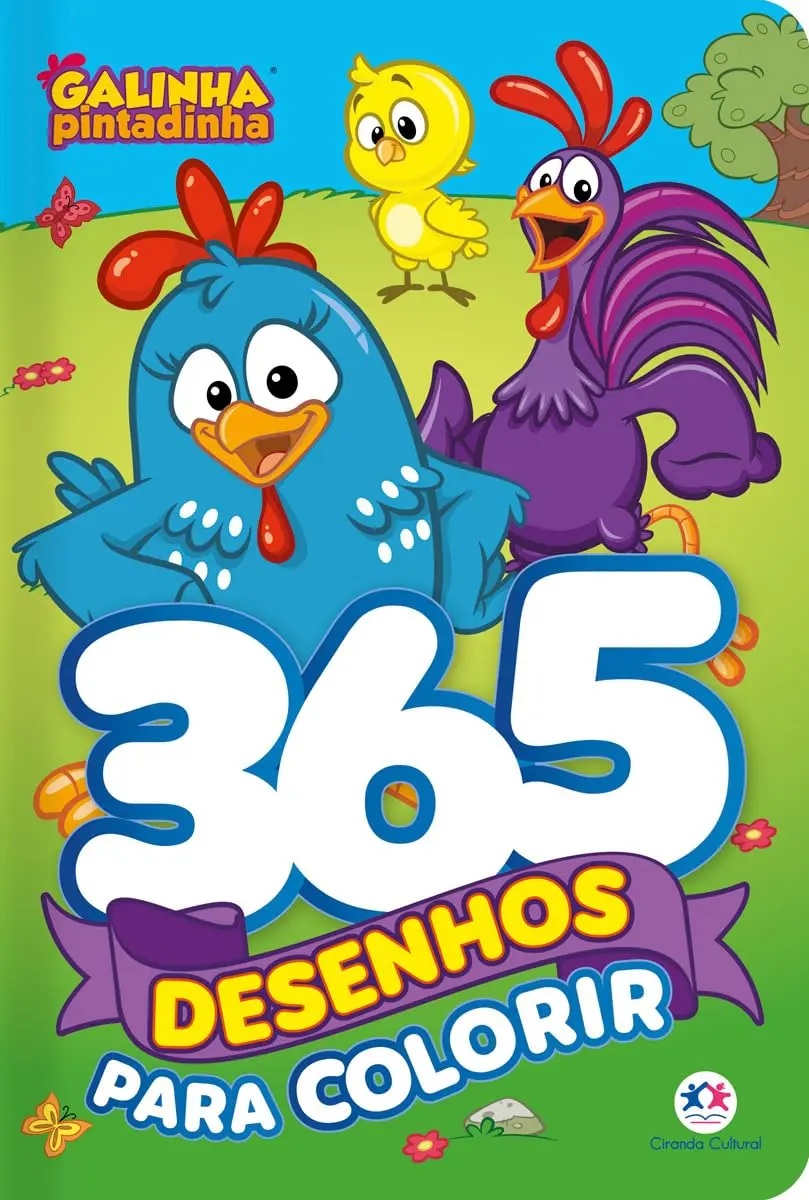 Galinha Pintadinha - 365 Desenhos para colorir