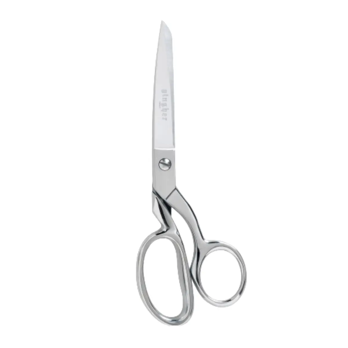 Tesoura de faca Gingher 20,3 cm, Prata, 8 inches, 1, 1 | Lâminas longas afiadas, cortes precisos para estofamento e alfaiataria, aço forjado resistente, bainha protetora