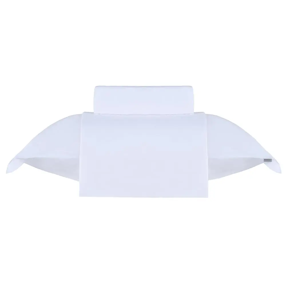 Buddemeyer Jogo de Cama Solteiro Soft Cotton 100% Algodão Branco 3 Peças