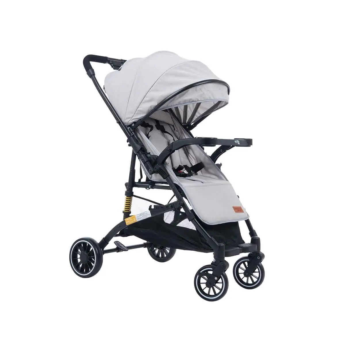 Carrinho de Bebê Passeio Com Alça Reversível YouGo Maxi Baby (Cinza) - 1