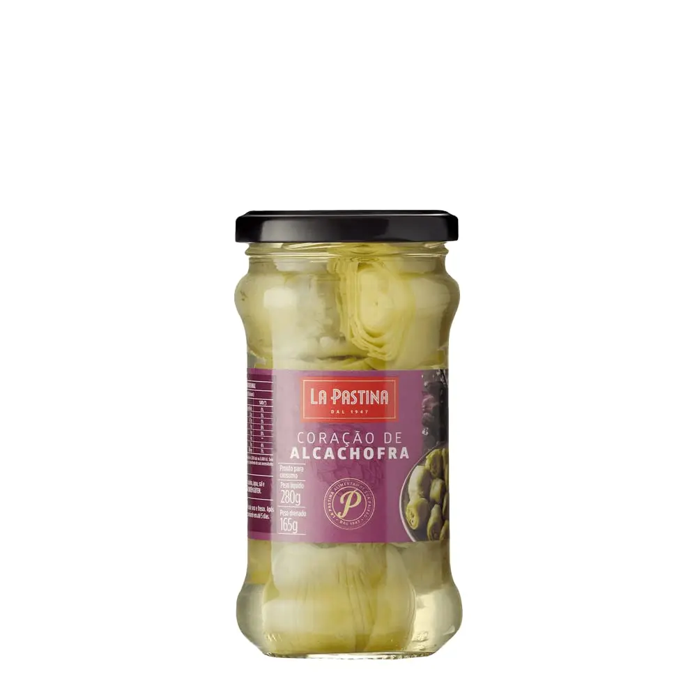 La Pastina Coração De Alcachofra Com Água E Sal Peso Drenado 165G