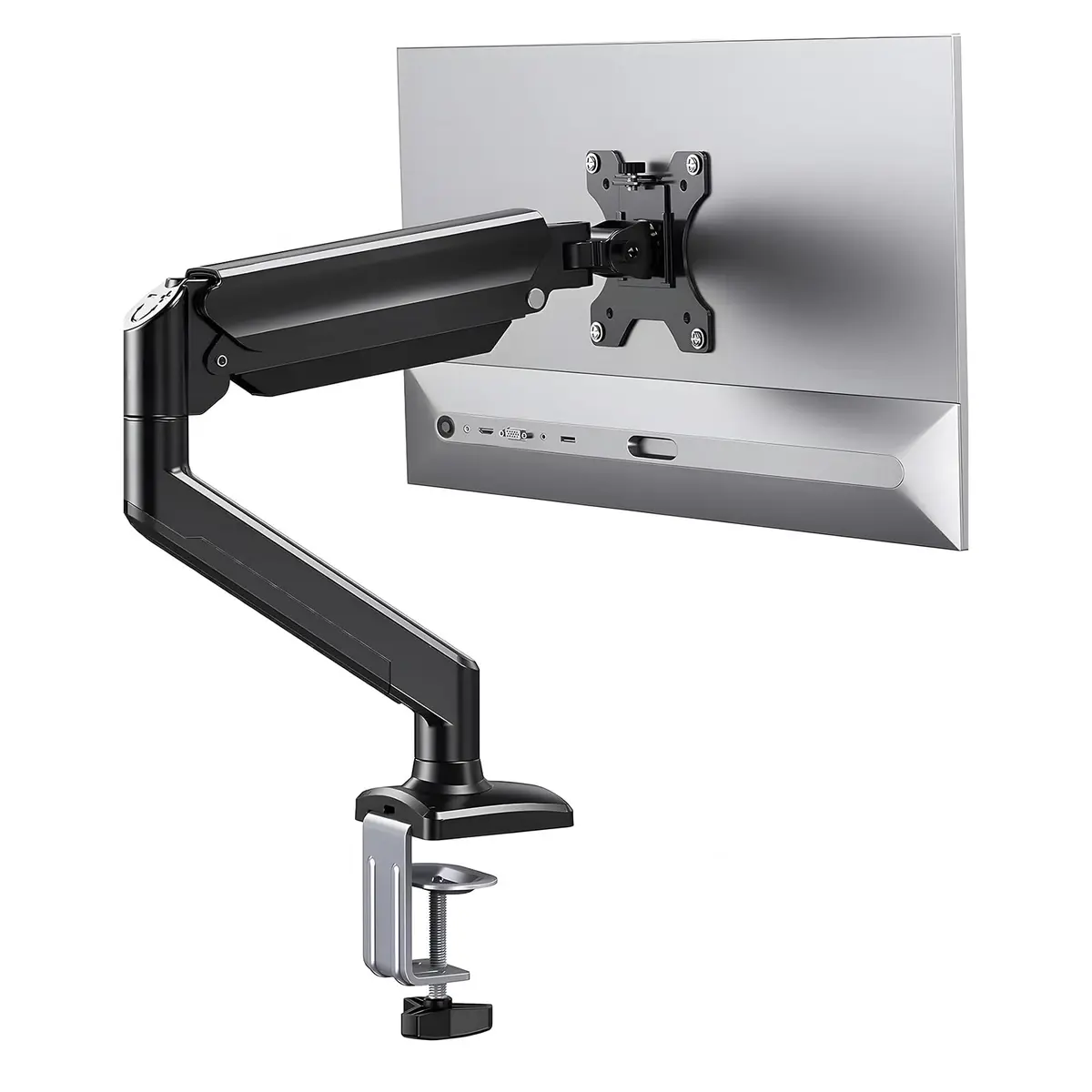 Suporte Articulado de Mesa para Monitor, Adequado para Telas de 17-34 Polegadas, Suportar até 10kg