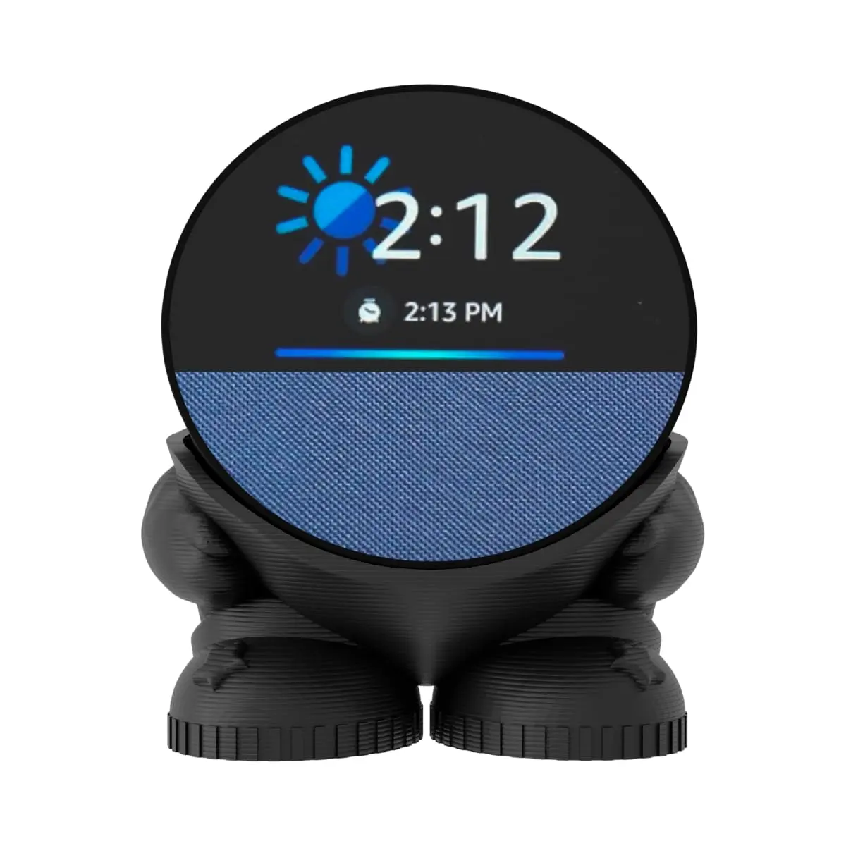 Splin Suporte Base de Mesa para Amazon Echo Spot, Modelo Spot Joy, Preto - a mais good vibes