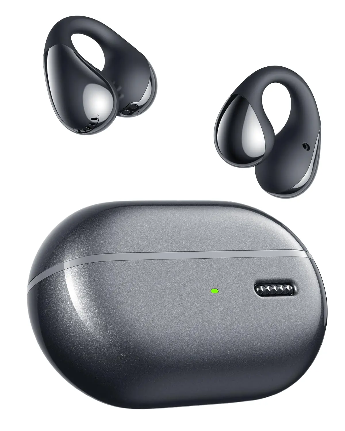 SoundPEATS PearlClip Pro Fone Aberto com Presilha, 24H & IPX5 | Fone aberto com presilha, BT 5.4, 24h, IPX5, chamadas claras, app EQ, para corrida, ciclismo e academia - 1