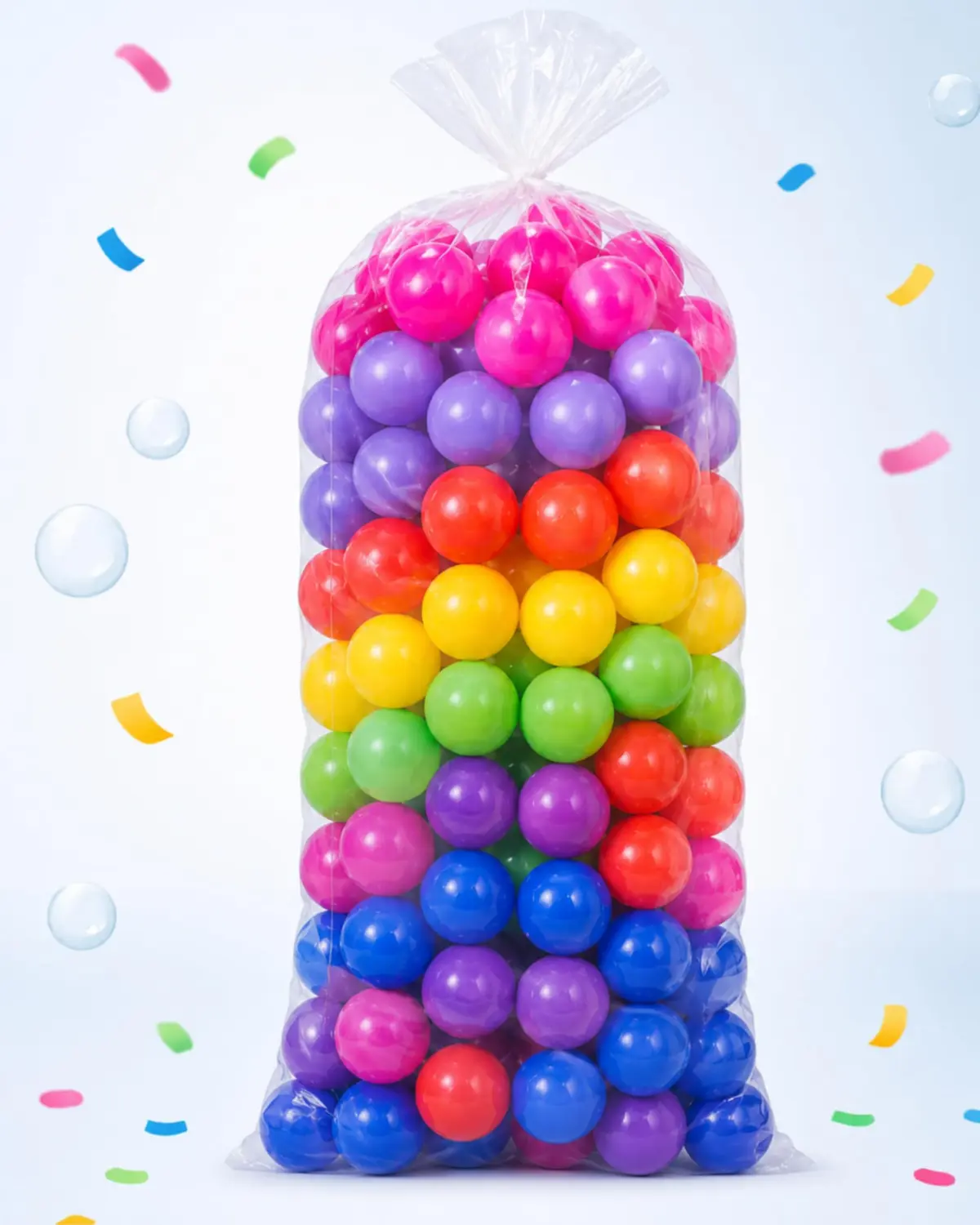 Bolinhas para Piscina Infantil – Coloridas, Atóxicas e Resistentes - BE PLACE KIDS - 1