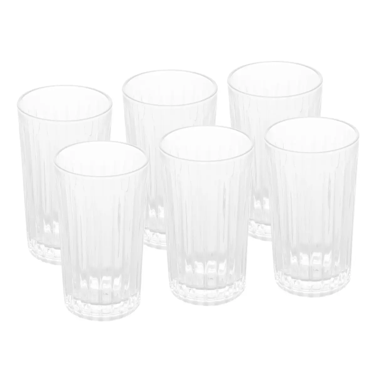 WOLFF - Conjunto 6 Copos Altos de Cristal Bangkok Premium 400Ml
