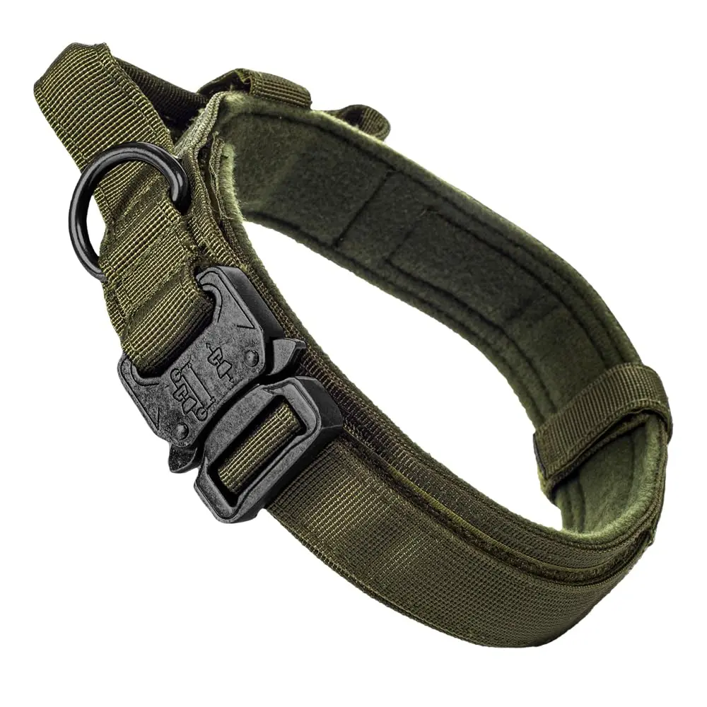 Coleira para Cachorro Grande e Forte MADOG Comander (G, VERDE)