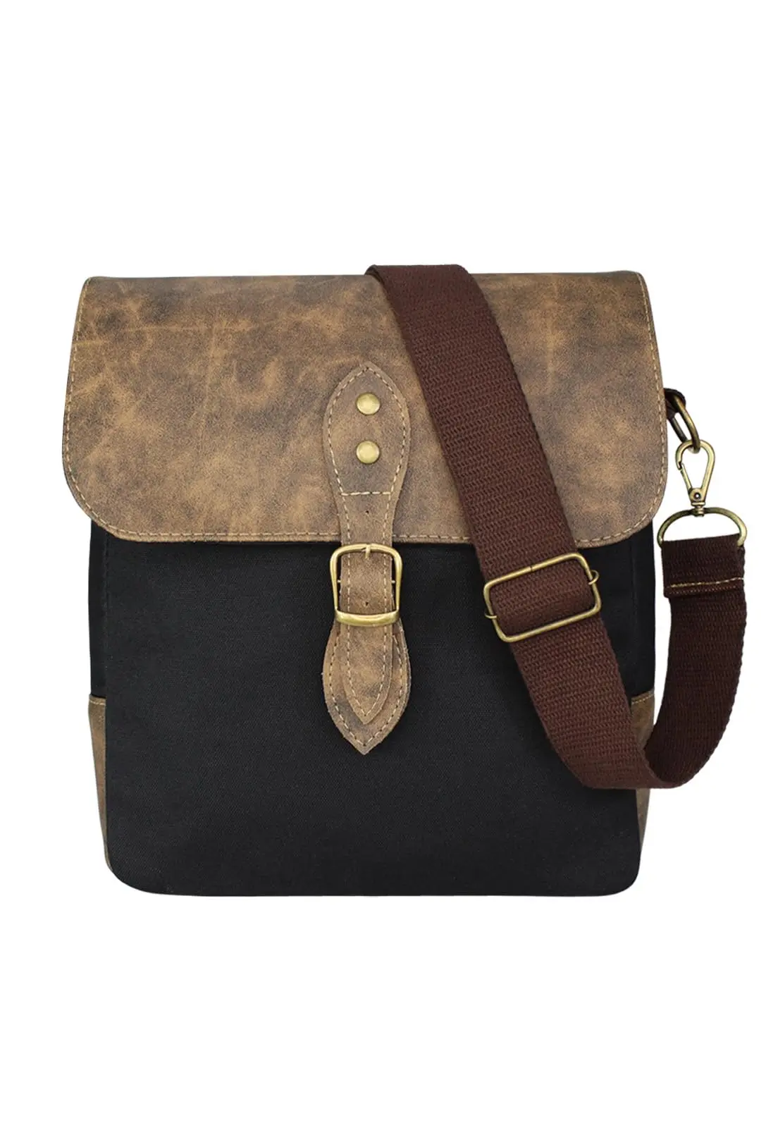 Lenna's Bolsa Transversal de Lona Retrô Vintage Tiracolo LE15