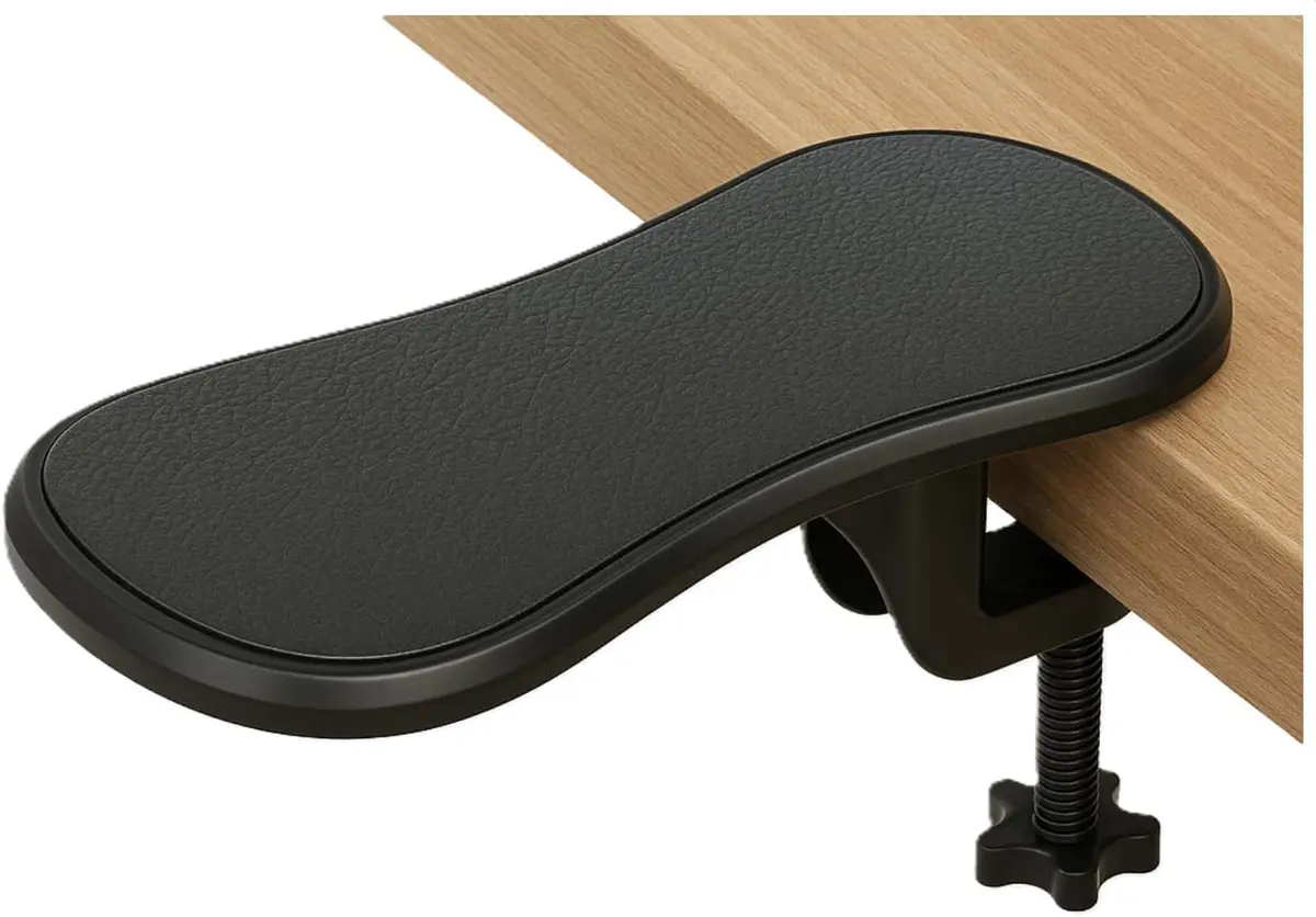 Suporte Ergonômico de Mesa Para Antebraço Alívio de Tensão Conforto Prolongado e Melhor Postura ao Usar Computador