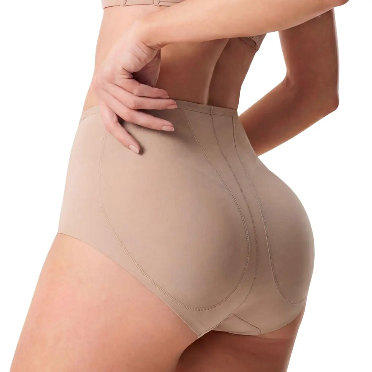 Bundex Calcinha Com Enchimento Trifil Bojo Fixo Levanta Bumbum Forro Algodão Corte a Laser