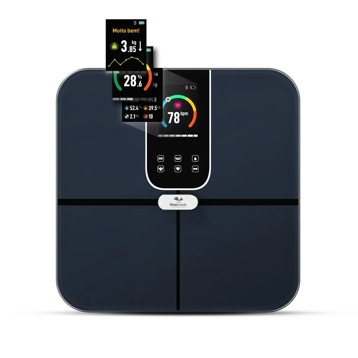Balança Digital Bioimpedância Intelligence Plus Relaxmedic
