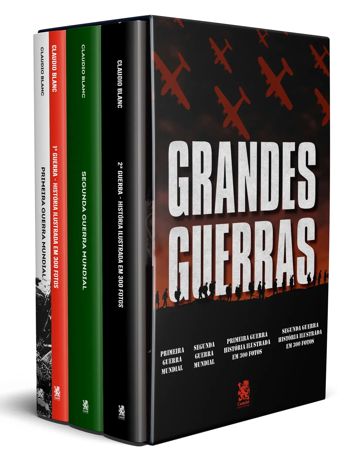 Biblioteca Grandes Guerras - Box com 4 Livros - 1