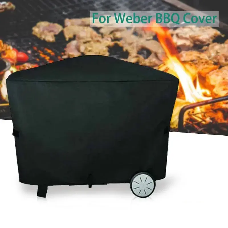 Capa para churrasqueira weber q2000 q3000, capa para churrasco ao ar livre, acessórios à prova de poeira, à prova d'água, capas protetoras contra chuva