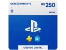 Cartão Presente Digital PlayStation Store R$ 250,00 Sony PlayStation - 1
