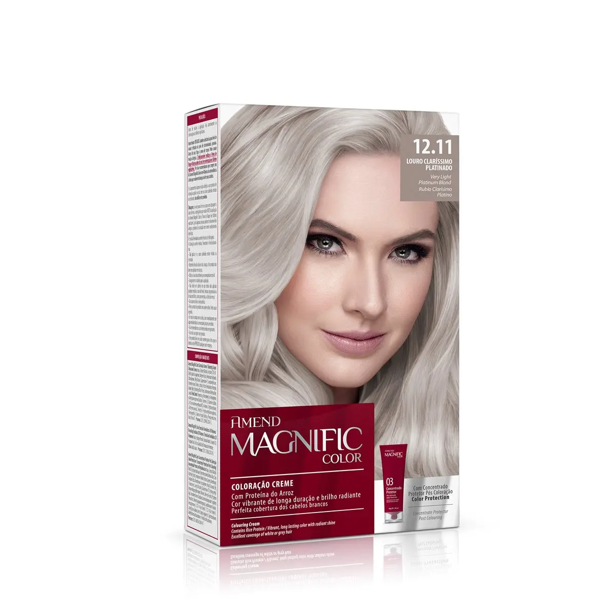 Louro Clarissimo Platinado Magnific Color, Amend - 1