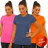 Kit 3 Blusinhas DRY Femininas p/ Academia e Yoga - 1