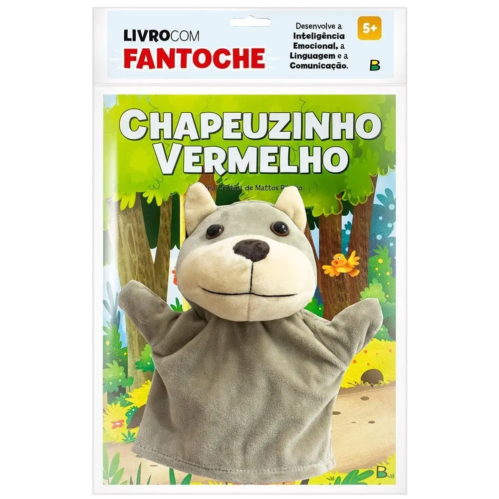 Livro com Fantoche: Chapeuzinho Vermelho - 1