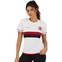 Camisa Braziline Flamengo Approval Feminina - Branco - braziline