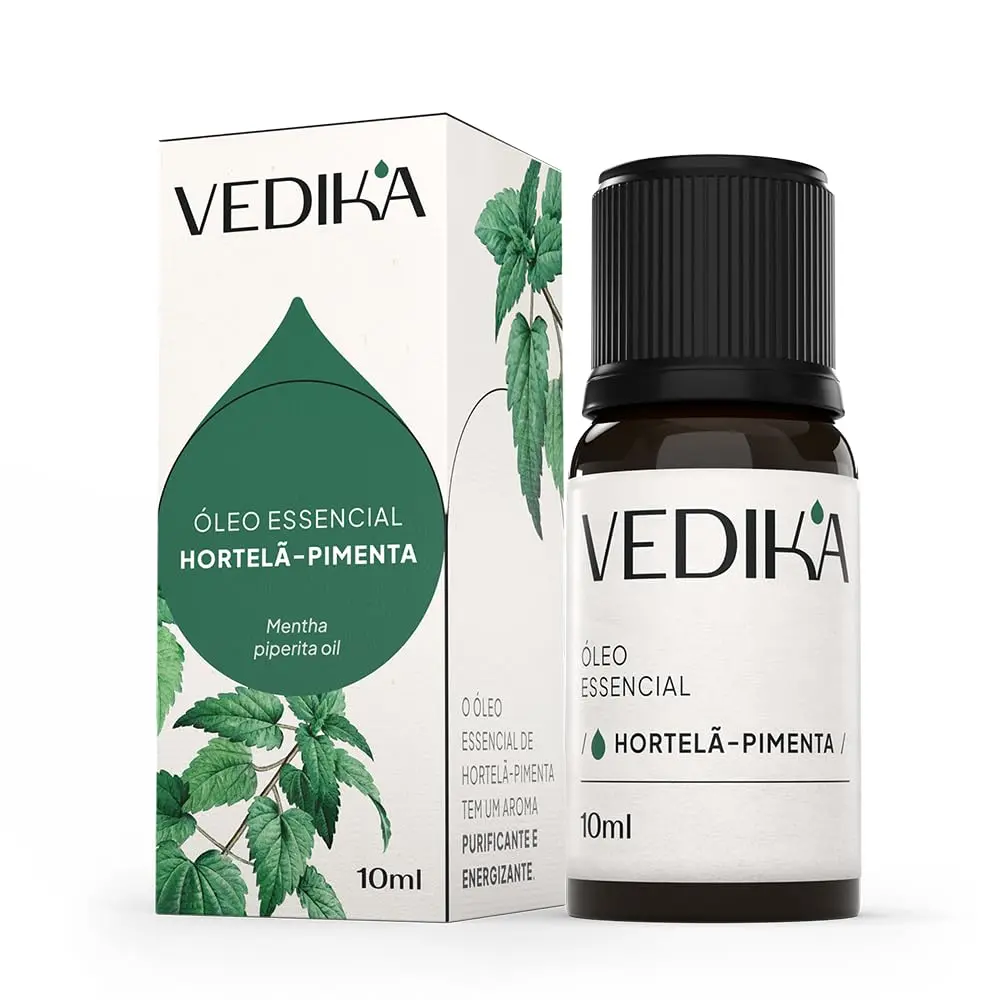Óleo Essencial Vedika - Hortelã-Pimenta 10ml - 100% PURO - 1