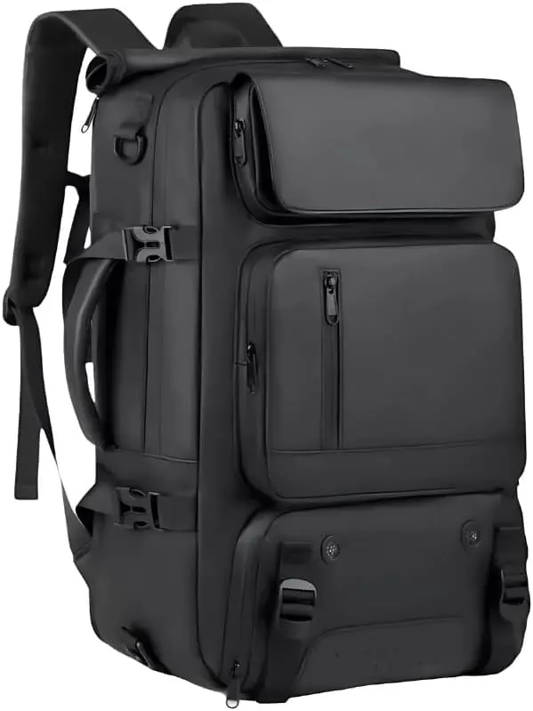 Mochila Executiva Masculina-Feminina (Unissex) Grande Reforçada Impermeável Ombro ou Costas para Trabalho (Notebook Laptop) Academia Camping Natação Viagem.