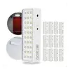 [R$ 7,66 cada] 20 Luminária Emergência Lâmpada 30 Leds Recarregável Bivolt - 1