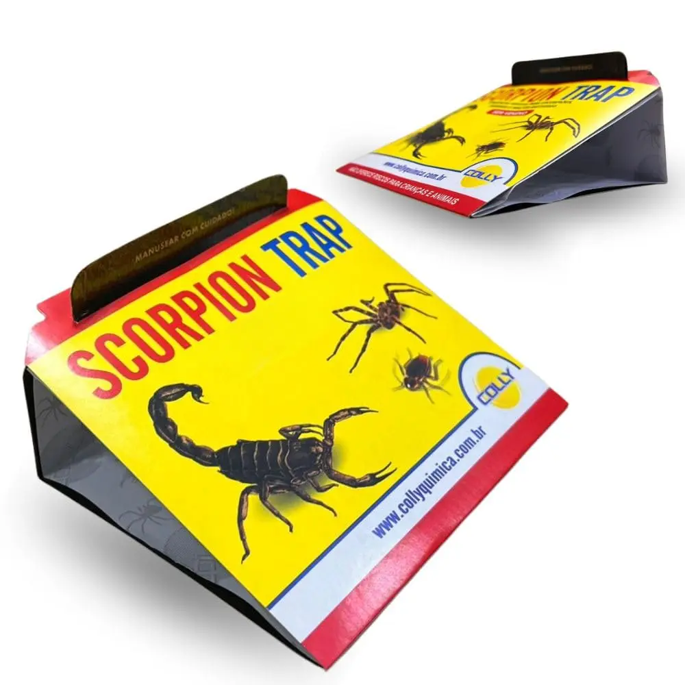 Armadilha Adesiva Escorpião Scorpion Trap Colly 10 unidades