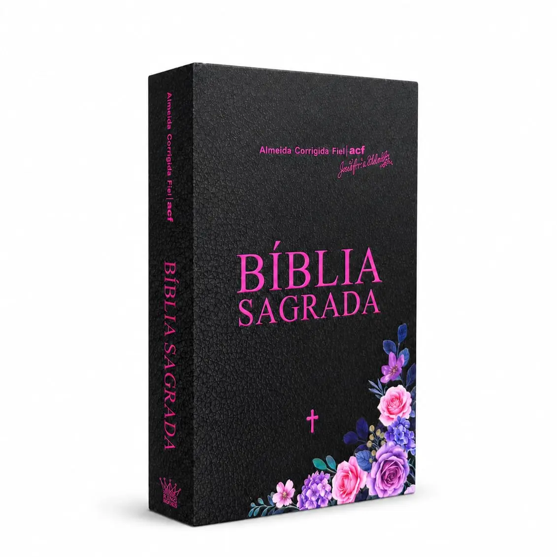 Bíblia Sagrada Almeida Corrigida Fiel - Rosa