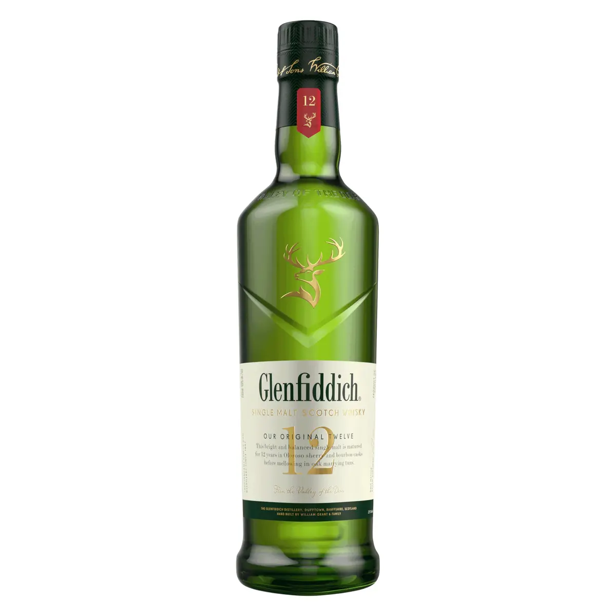WHISKY ESCOCÊS GLENFIDDICH 750ML 12Y - 1
