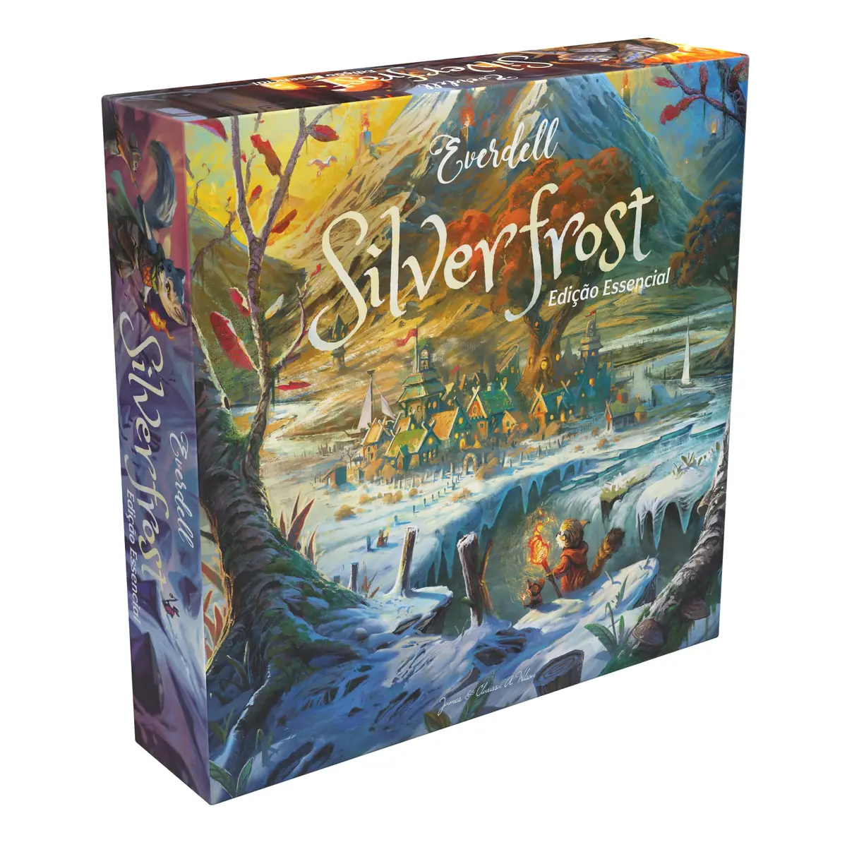 asmodee, Everdell: Silverfrost, Jogo de Tabuleiro, Idade 10+, 1 a 4 jogadores, 60 minutos por partida