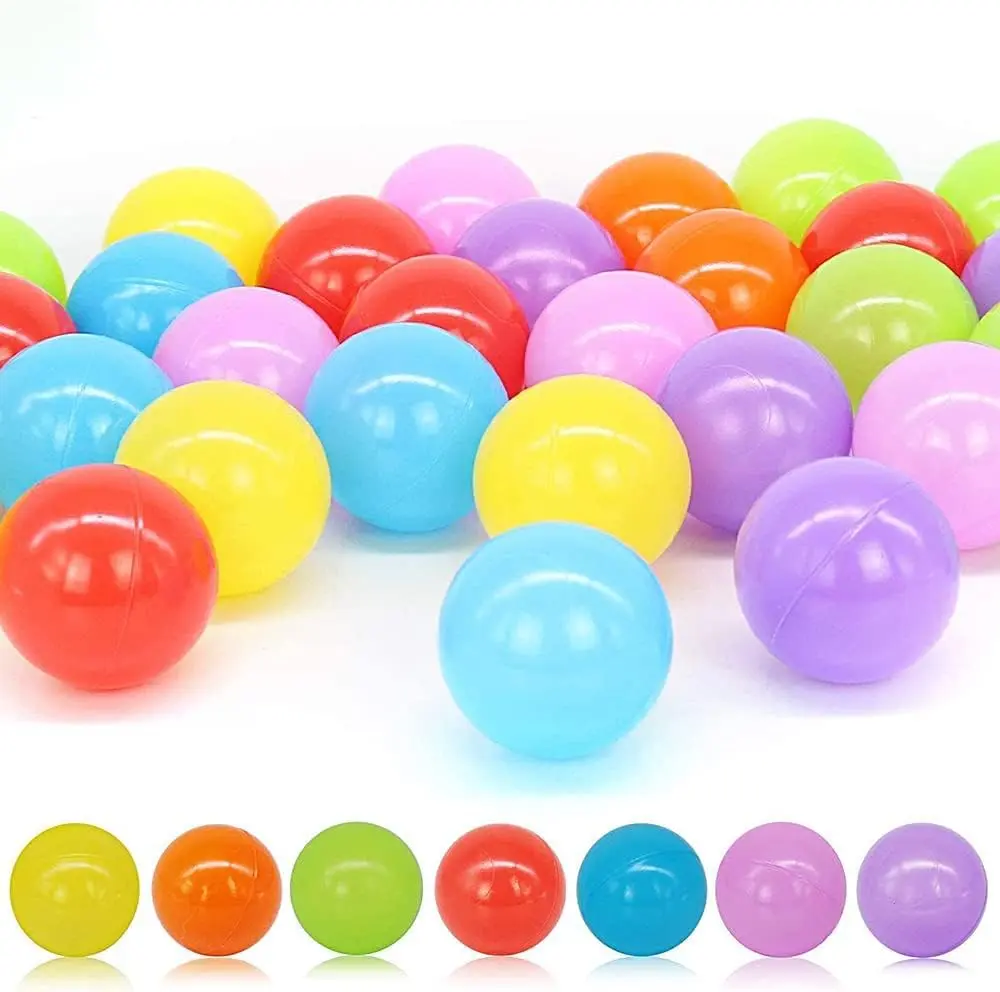 beplace kids - 100 Bolinhas Coloridas para Piscina - Não Amassa | BPA Free - 1