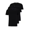 Kit 3 Camisetas Masculinas Algodão com Logo Preta - 1
