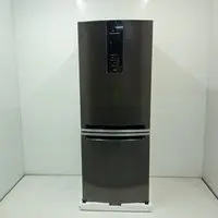 Geladeira Brastemp Eclipse Collection Frost Free Inverse A+++ 447 Litros Cor Black Inox Com Smart Flow E Fresh Box - Bre57feas2_Wotimo_Jg6101703 110V - 1