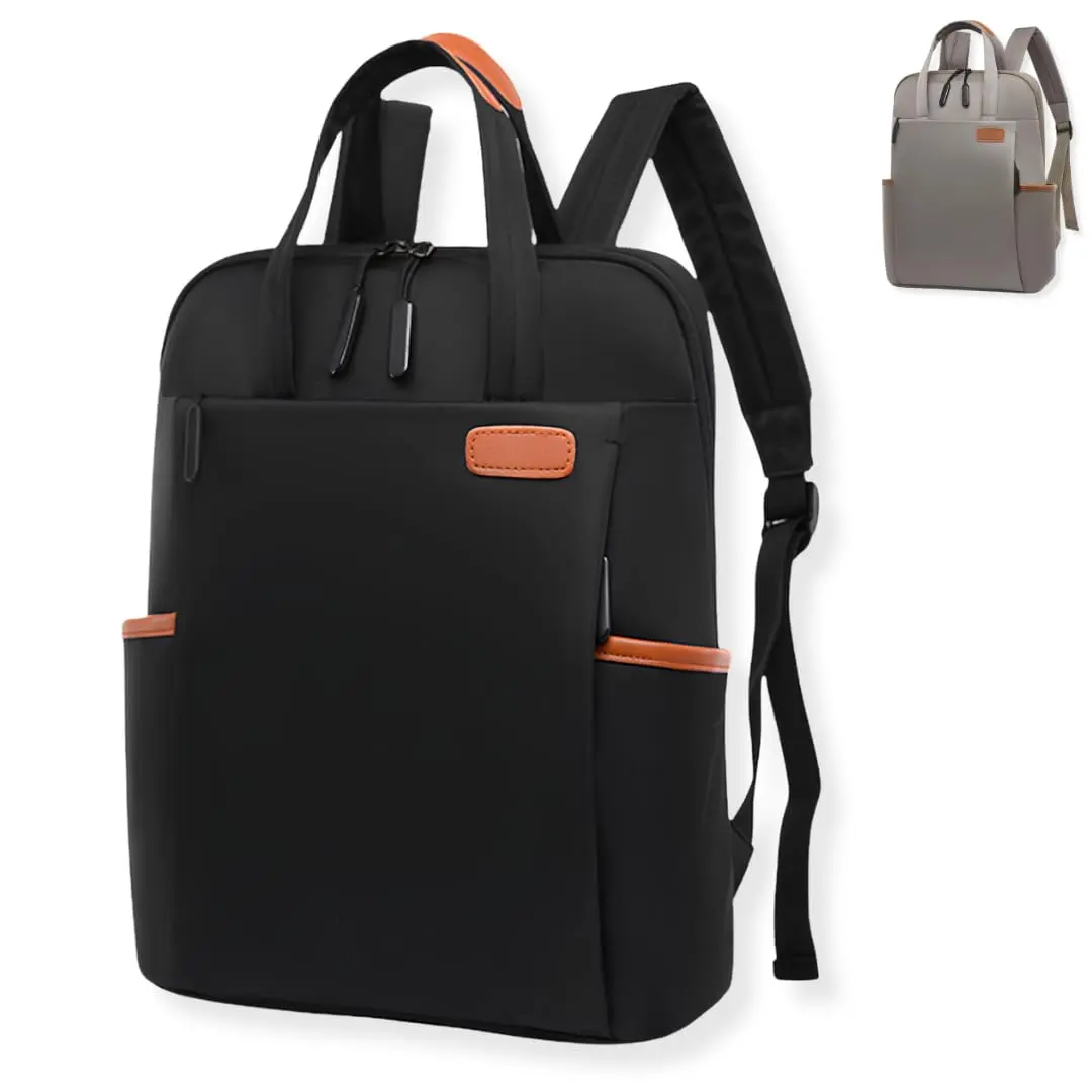 Mochila Feminina Antifurto Impermeável para Trabalho, Estudo e Viagem - 1