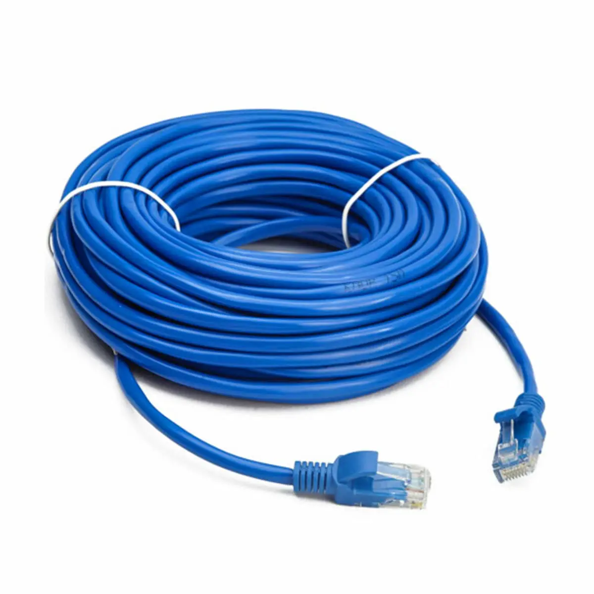 Cabo de Rede Azul Ethernet RJ45 Com Conector Cabo15 Metros Resistente a Tensão Dobra Queda Patch Cord Cat5e Aluminio Cobreado PREMIUM ONYK