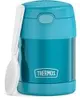 Pote térmico infantil FUNTAINER 295ml verde água - 1