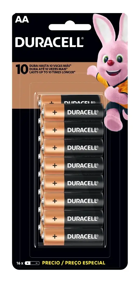 Kit Duracell Com 16 Pilhas Aa E 16 Pilhas Aaa thumbnail 2